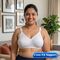 Pack of 3 Cross Fit High Coverage Pure Cotton Non Padded Bra (3FCB13)