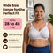 Pack of 3 Cross Fit High Coverage Pure Cotton Non Padded Bra (3FCB13)