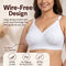 Pack of 3 Cross Fit High Coverage Pure Cotton Non Padded Bra (3FCB13)