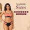 Pack of 3 Attractive Solid Non Padded Dailywear Sports Bra And Panty Set (3BP4)