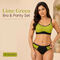 Pack of 3 Attractive Solid Non Padded Dailywear Sports Bra And Panty Set (3BP4)