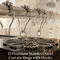12 Premium Stainless Steel Curtain Rings With Hooks (12HS)