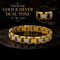 Dual Tone Magnetic Golden Bracelet (MGB6)