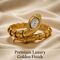 Snake Shaped Bangle Watch (WJ12)