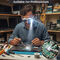 Professional Hands-Free Headband Magnifier With LED Light (HT152)