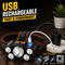 5 LED High Light USB Rechargeable Headlamp (LL65)
