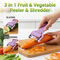 3 In 1 Fruit & Vegetable Peeler & Shredder (VFP4)