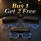 Rimless Coloured Adaptive Power Reading Glasses Buy 1 Get 2 Free (3OC3RG1)