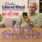Rimless Coloured Bifocal Adaptive Power Reading Glasses Buy 1 Get 2 Free (3BOC2RG1)