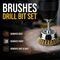 Multipurpose Wire Brass Brush For Drill (HT159)