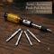 Semi automatic push pull Ratchet screwdriver (HT162)