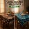 Floral Quilted Table Cover (TC9)