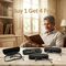 Rimless Adaptive Power Reading Glasses Buy 1 Get 4 Free (5ORG33)