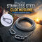 Heavy-Duty Stainless Steel Clothesline With Carabiner Hooks (CLN8)
