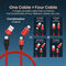 4-in-1 200W Super Long Charging Cable (CDC33)
