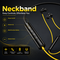 Wireless Neckband Bluetooth Earphones with Auto-Connect and 7-Day Battery (TWS112)