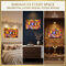Premium Radha Krishna Spiritual Wall Painting with Free Stick-On Hook (SPF1)