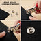 Press Button Tool + 100 Pcs Color Press Buttons (100PBT)
