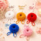 B5G5 Flower Cluchers and Fur Hair Scrunchies (WJ16)