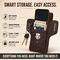 Leatherite Mobile Waist Pouch With Key Hook (MA1)