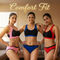 Pack of 3 Criss Cross Back Sports Bra And Panty Set (3BP8)