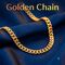 Golden Watch + Chain + Designer Bracelet + Ring (MGWCBR20)