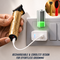 Golden Trimmer With Electric Massager Hair Brush (MHB2)