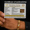 Divine Golden Rudraksh & Sphatik Bracelet (SJB19)