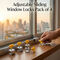 4 Pcs Adjustable Sliding Window Lock with Key For Safety (HT201)