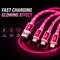 3-In-1 Fast Charging Glowing Cable (CDC37)