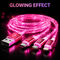 3-In-1 Fast Charging Glowing Cable (CDC37)
