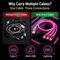 3-In-1 Fast Charging Glowing Cable (CDC37)