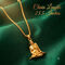 Shree Swami Samarth Pendant With Golden Chain (SJPN22)