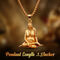 Shree Swami Samarth Pendant With Golden Chain (SJPN22)