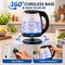 2L Electric Transparent Glass Kettle (CM4)