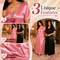 Satin Look Free Size Night Wear For Women BOGO (2NS4)