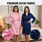 Pack of 2 Satin Finish Nightwear Robe (2NR1)