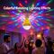 Golden Rotating LED Bulb with Colorful Light - Buy 1 Get 1 (DL11)