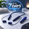 Double Battery Wireless Neckband With Mic (TWS115)