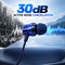 Double Battery Wireless Neckband With Mic (TWS115)