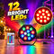 RGB LED Remote Controlled Flood Light (DL12)