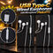 USB Type C Wired earphones with Microphone B1G1 (ELA12)