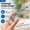 Rimless Coloured Adaptive Power Reading Glasses Buy 1 Get 2 Free (3OC6RG23)