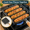 4 Cavity Cast Iron Non Stick Cooking Pan (CKW4)