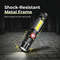 Rechargeable LED Torch Light With Zoomable Metal Body (LL92)