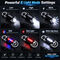 Rechargeable Bright Keychain Flashlight with Power Bank (LL93)