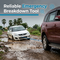 Heavy Duty Steel Wire Emergency Car Towing Cable (CAU1)