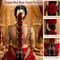 Elegant Red Rose Tassel Paranda (WJ21)