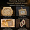 Golden Mens & Ladies Watch with Free Mens & Ladies Ring (MLGWFR2)