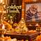 Kainchi Dhaam Baba Neem Karoli Pendant with Golden Chain (SJPN5)